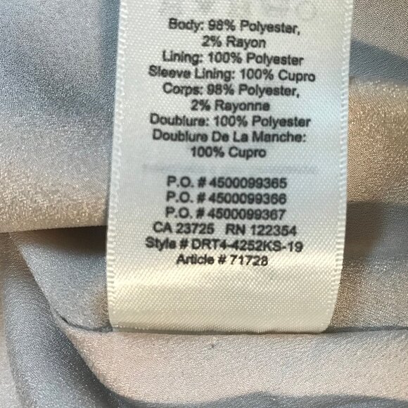 Wilfred Cherrelle Black & White Pin Striped Double Breasted Blazer Size S - Picture 8 of 8